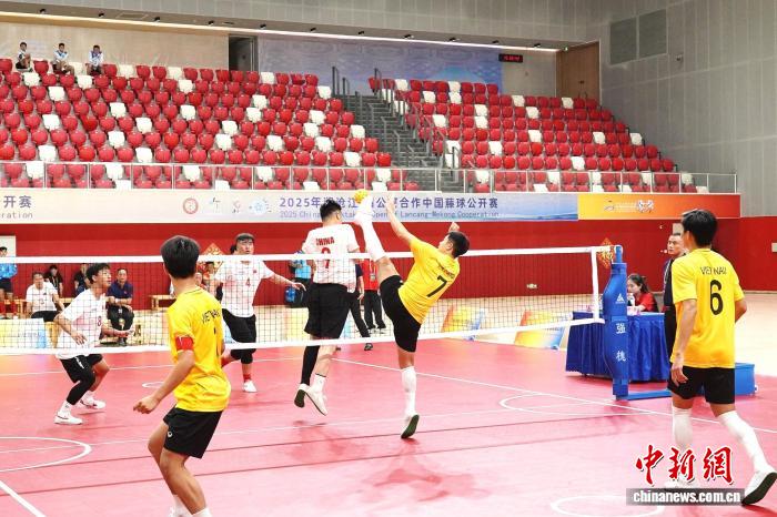 2025年澜湄区域藤球公开赛在广西南宁市三塘体育