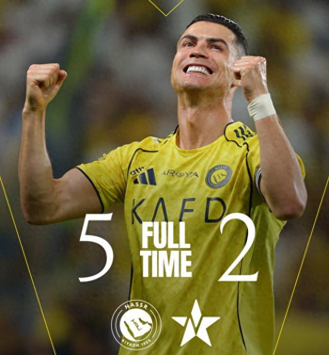 利雅得胜利逆转纳杰马，连胜15场稳居榜首