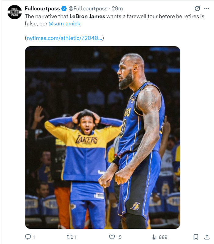 勒布朗或接受底薪合同引热议 职业生涯抉择引关