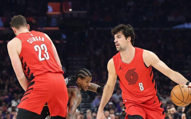 阿夫迪亚41分率开拓者险胜太阳锁定西部第七