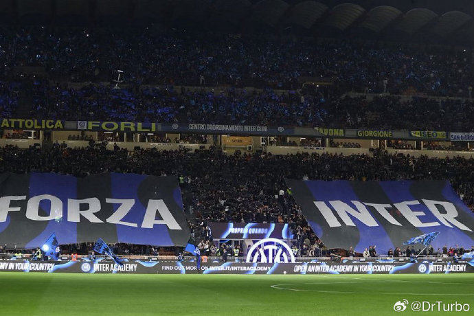 国际米兰创历史第二高上座率 意杯半决赛次回合